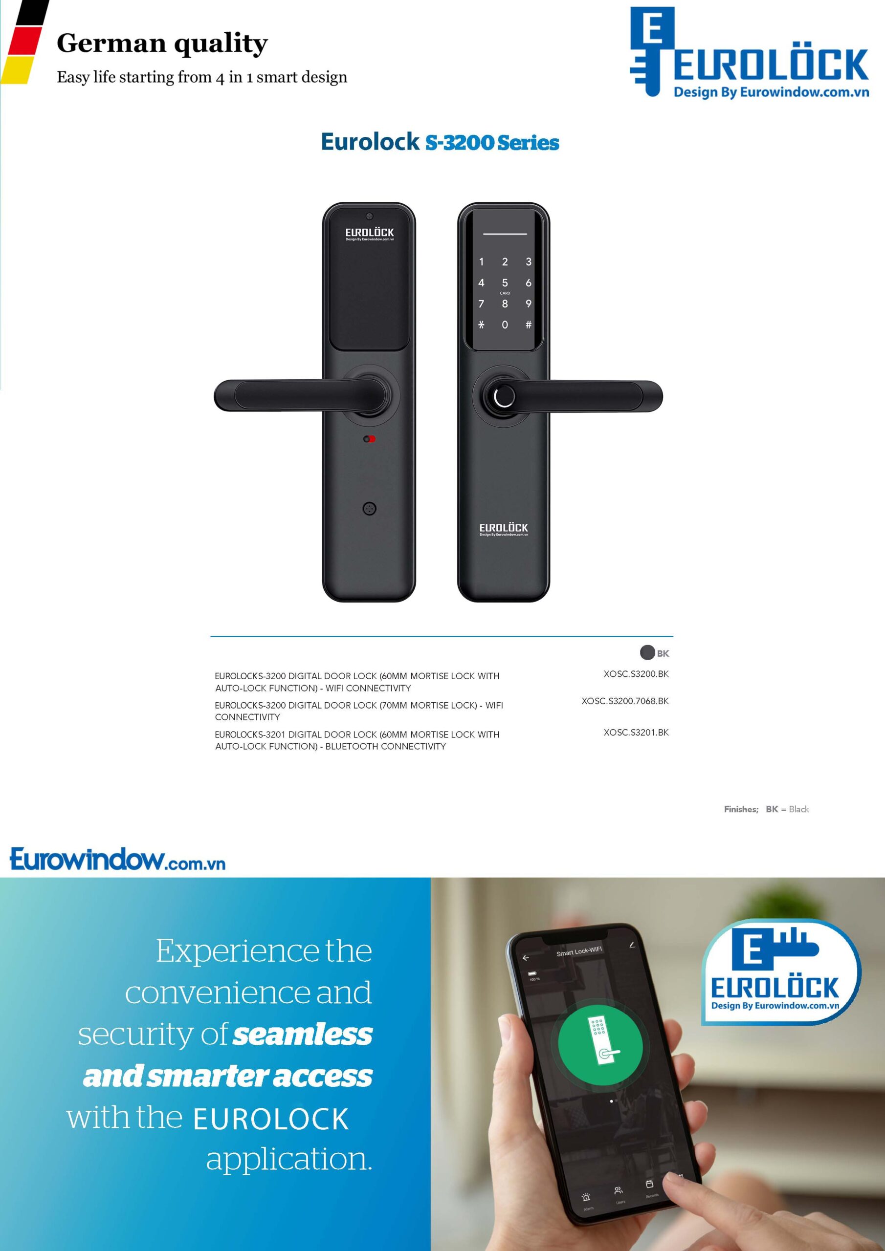 Eurolock S 3200 Digital Door Lock Brochure 3 scaled